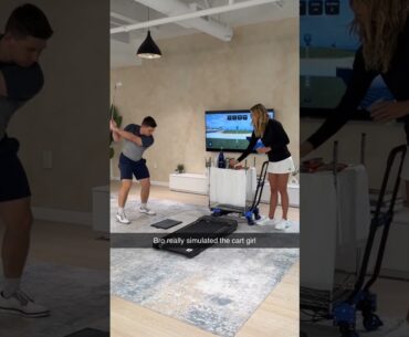 Bro really simulated the cart girl