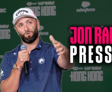 Jon Rahm's FULL Press Conference ahead of LIV Golf Hong Kong | Legion XIII