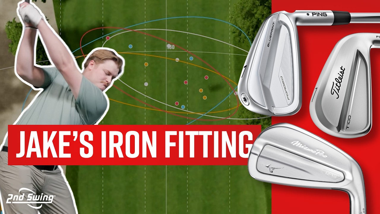 T100 or Blueprint S?? | Jake's 2026 Iron Fitting | 2nd Swing Golf