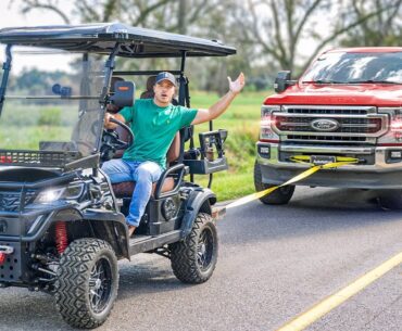 Golf Cart Durability Test (crazy results)
