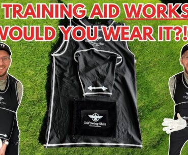 SWING SHIRT GOLF TRAINING AID 2024 REVIEW! Could This Fix Your Golf Swing?
