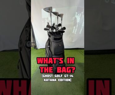 Here’s exactly what I packed in the new @ghostgolfclub  GT-14 bag for FL & CT. Locked in.