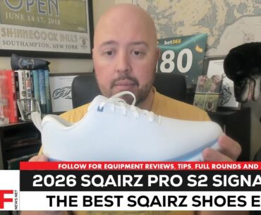 Better than ever: 2026 Sqairz ProS2 golf shoes unboxing, review