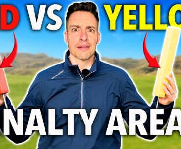 Red Vs Yellow Stakes: Golf Penalty Areas Explained!