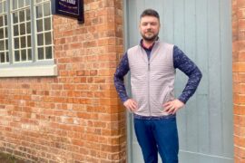 One of the simulators at Sim's Golf in Shrewsbury