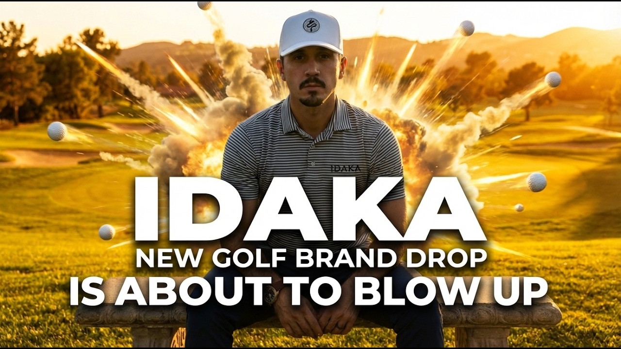 THIS GOLF BRAND IS ABOUT TO BLOW UP! #IDAKA GOLF