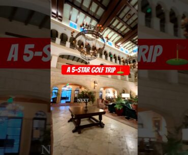 INCREDIBLE 5-Star Golf Trip ⭐️⭐️⭐️⭐️⭐️