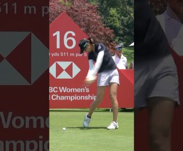 [HSBC Women's] Saki Baba moves up to T20 on Day 3! Ready for a final round charge.