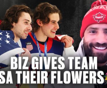 Biz Showed Love to Team USA After Their Gold Medal Win 🤝