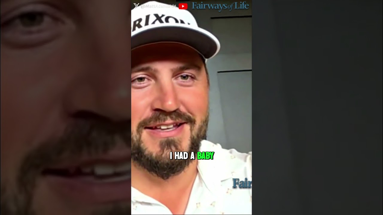 PGA Player Andrew Novak on Life After Becoming a Dad #shorts