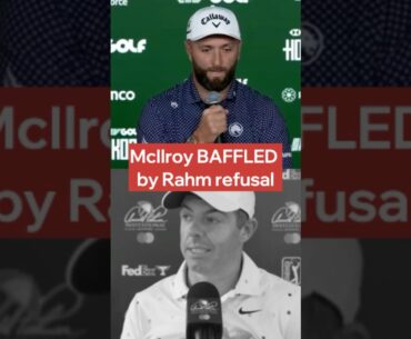 Rory McIlroy doesn't hold back on Jon Rahm's controversial DP World Tour rejection
