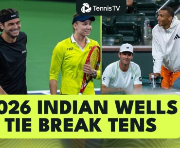 Every Match From Tie Break Tens 2026 ft. Shelton & Navarro, Fritz & Rybakina, and Ruud & Swiatek!