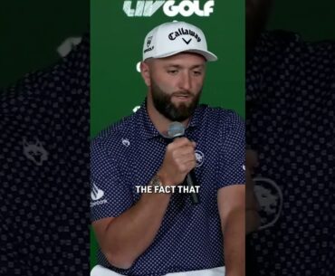 Jon Rahm explains why he did not agree to deal with the DP World Tour.