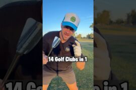 This golf club is 14 Clubs in 1...