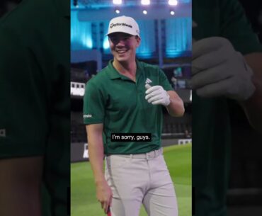 There's no shot too big for this Boston Common Golf rookie 👀