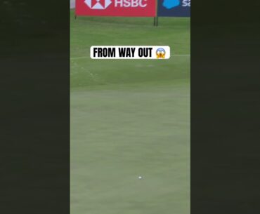 WADE ORMSBY FROM WAY OUT 😱 #LIVGolf #golf