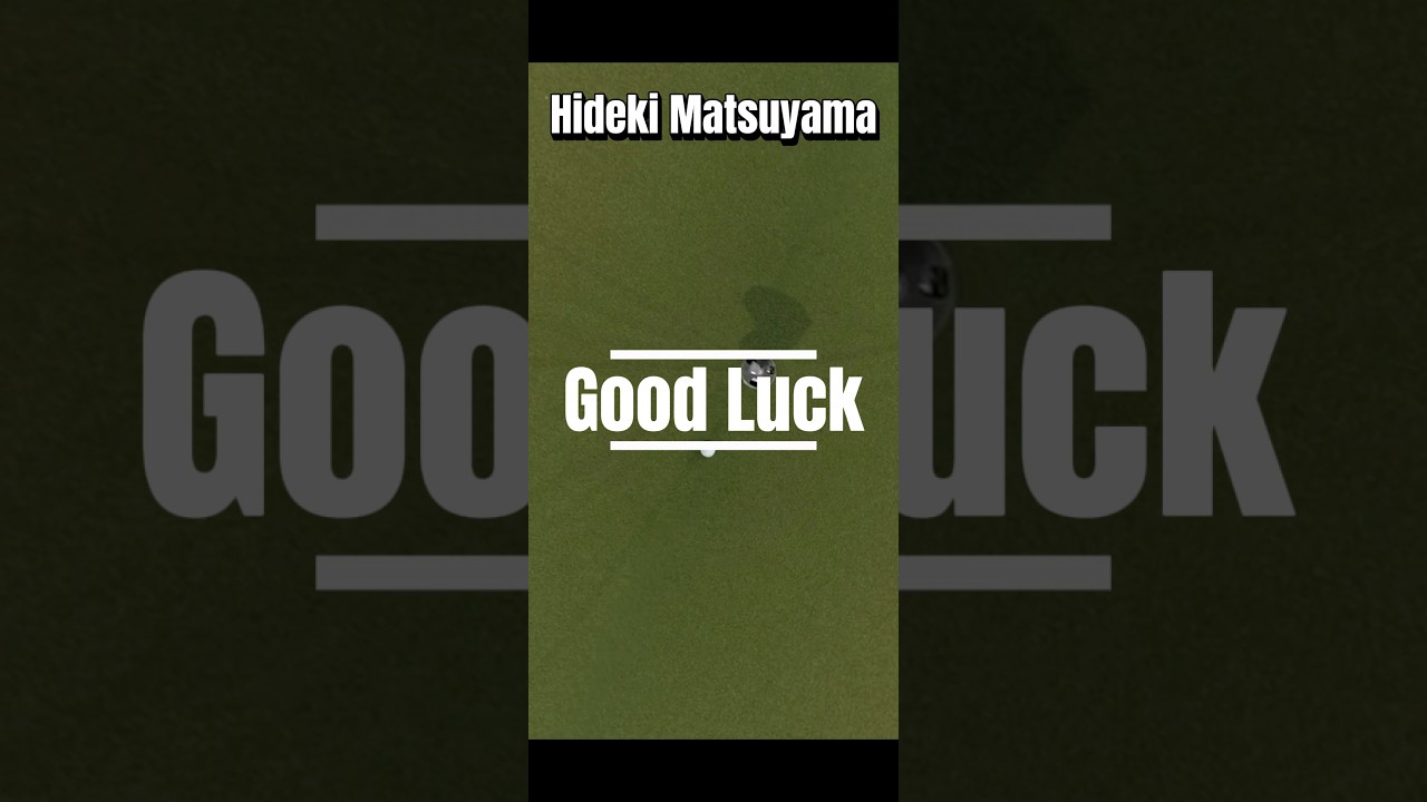 #Hideki Matsuyama #골프스타 #golfswing #golf