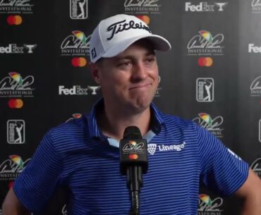 Justin Thomas on Rust After Surgery: “I putted terrible” | Round 1 Quick Quotes (Bay Hill)