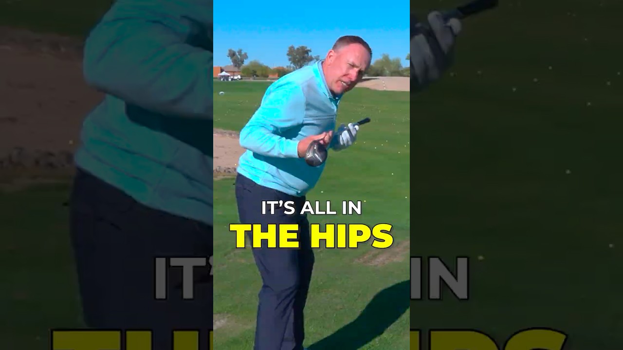 Closed Hips and Shoulders = More Power #golf #golfswing
