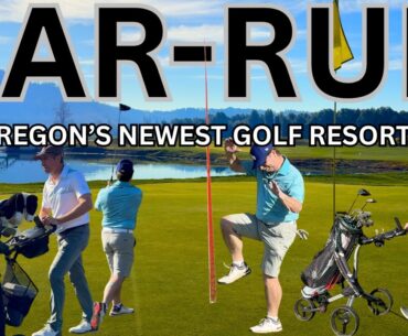 Oregon's Newest Golf Course! | Back 9 at Bar Run!