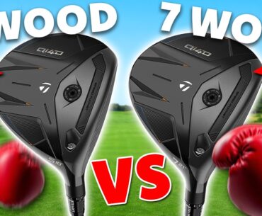 Taylormade Qi4D - 7 Wood vs 5 Wood | WHICH ONE SHOULD YOU PLAY?