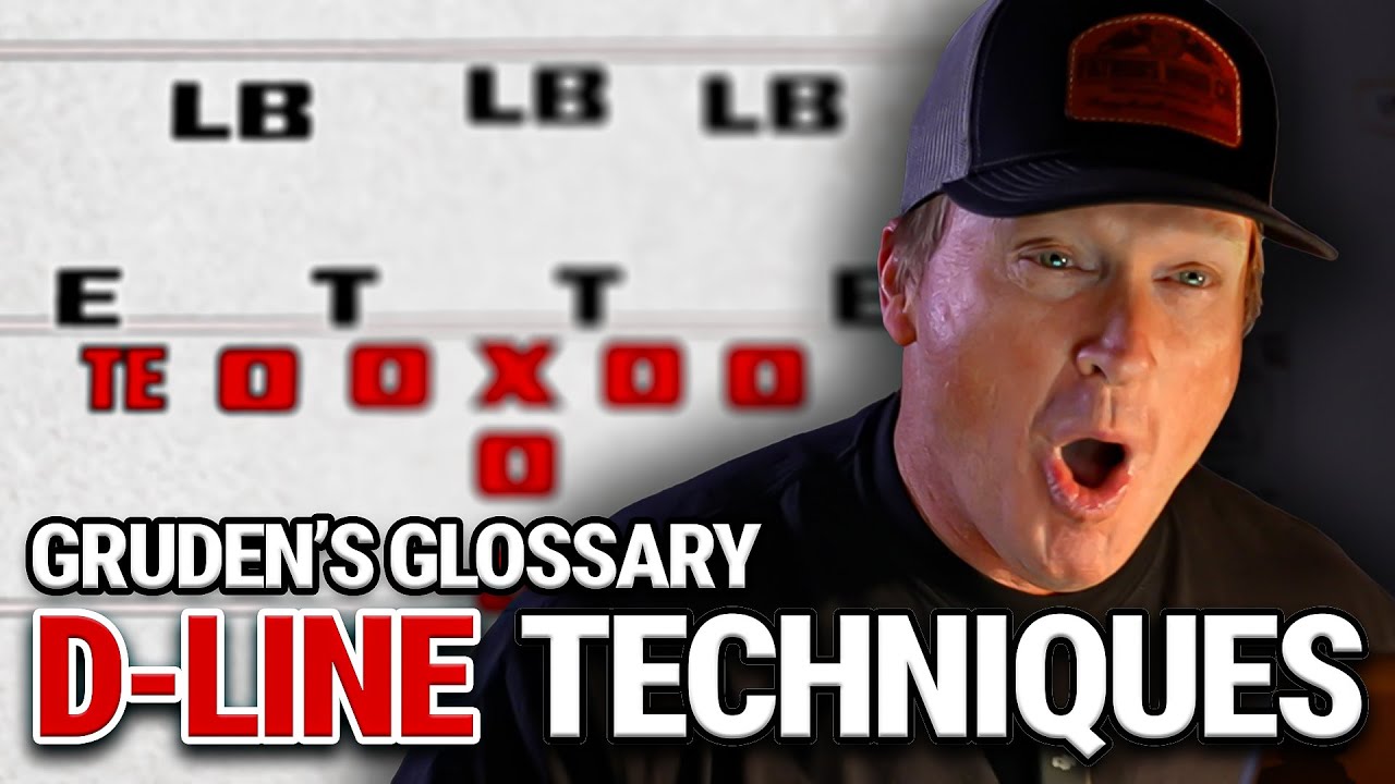 Gruden Explains D-line Techniques | Gruden’s Glossary Gruden Explains D-line Techniques | Gruden’s Glossary