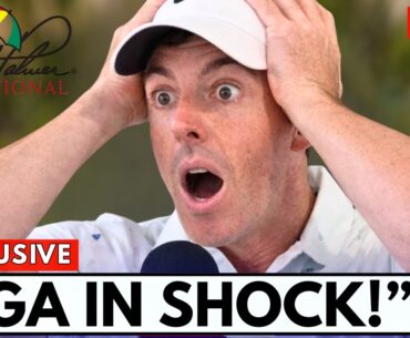 PGA TOUR In BIG TROUBLE! Rory McIlroy ERUPTS After SHOCK Withdrawal At Arnold Palmer Invitational!