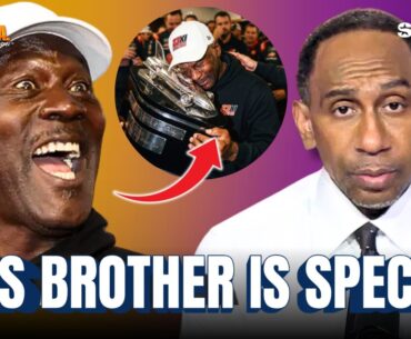 Stephen A. Smith Reacts to Michael Jordan Winning the Daytona 500!