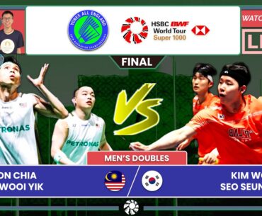 A CHIA/SOH WY 🇲🇾 vs. KIM WH/SEO SJ 🇰🇷 LIVE! All England 2026 (MD) FINAL | Darence's Watchalong