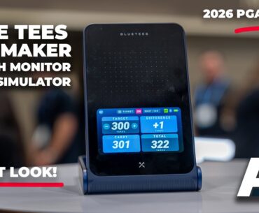 Blue Tees Golf Debuts Rainmaker Portable Golf Launch Monitor
