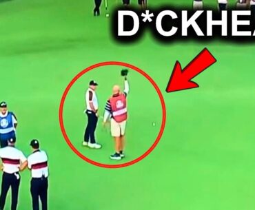 ZERO Sportsmanship Moments in Golf