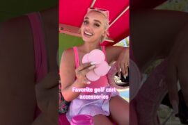 Girl golf accessories #cartgirl #golf #golfgear #golfgirls #golfers #barbie #golfhumor #dayinmylife