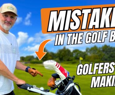 In the Golf bag HUGE MISTAKES golfers keep making