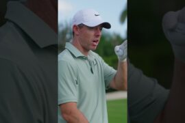 Rory McIlroy shows Grant Horvat how TP5 keeps spin in the scoring zone