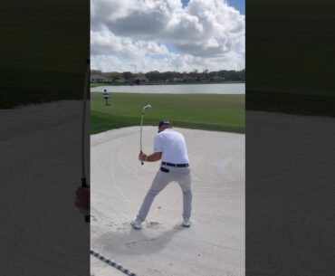 Brian Harman Fairway Bunker Shot | Hole 6 Bay Hill | Arnold Palmer Invitational #golf #arnoldpalmer