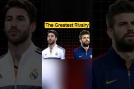 Sergio Ramos vs Gerard Pique: दुश्मन या दोस्त? El Clasico Greatest Rivalry ⚽ #ramos #pique #rivalry