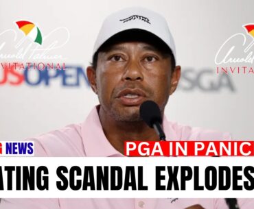 PGA TOUR CHAOS! Tiger Woods REVEALS Cheating Scandal in Round 4 at Arnold Palmer Invitational!