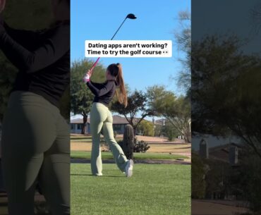 Would you date a hardcore golf girl? #caddieissues #golf