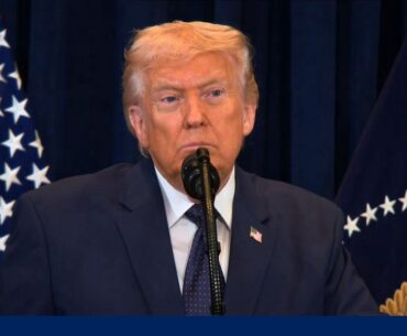 Trump speaks on war with Iran at press conference