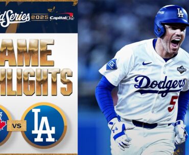 Blue Jays vs. Dodgers World Series Game 3 Highlights (10/27/25) | MLB Highlights