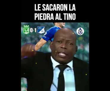 Nacional 0-1 MILLONARIOS - Le sacaron la piedra al Tino Asprilla ⚽ #Shorts