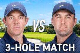 Rory McIlroy Vs Scottie Scheffler (3-Hole Match)