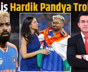 Ind vs NZ : Hardik Pandya, Mahieka Sharma Face Backlash for Lying on Podium After T20 WC Final