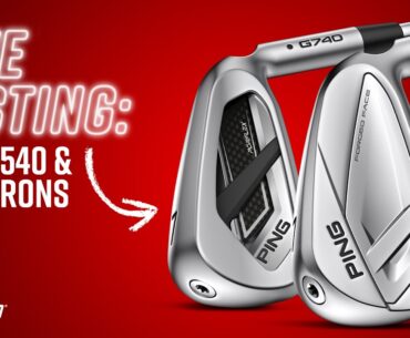 LIVE Testing! PING i540 & PING G740 Irons
