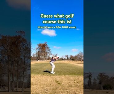 Can you Guess the PGA TOUR Golf Course this Video is From? #golf
