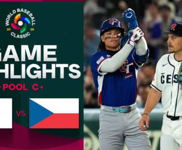 Chinese Taipei vs. Czechia 2026 World Baseball Classic | Game Highlights