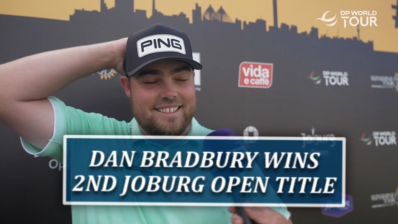 Dan Bradbury Wins His 2nd Joburg Open Title On DP World Tour