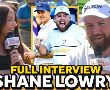 Shane Lowry on Emotions after Ryder Cup, Rory McIlroy , Golfing w/ Tom Brady & Bears to Super Bowl?