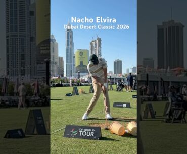 Nacho Elvira Slow Motion Golf Swing