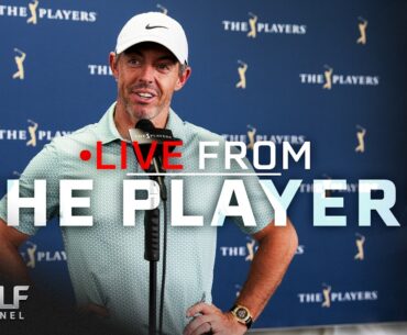 Full presser: McIlroy gives update on his back and playing status for The Players